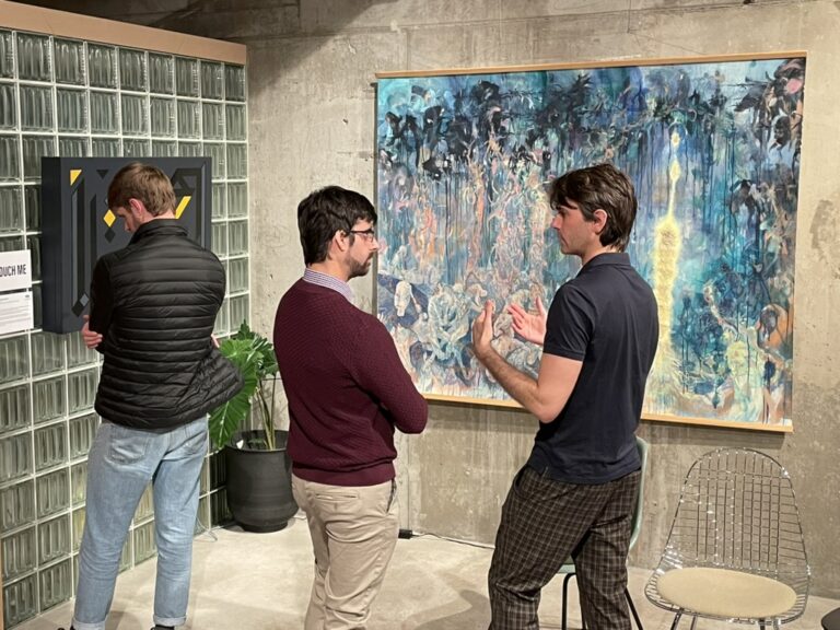 Unseen geometries exhibition